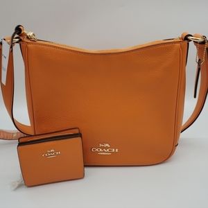 Final $-Coach Set Ellie File Bag and Snap Wallet